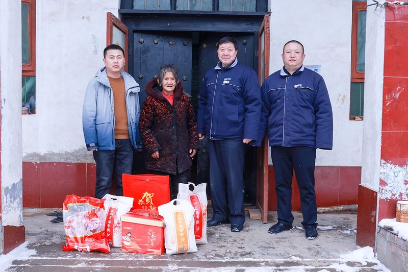 扶贫济困｜河南矿山新春慰问，大爱情深